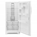 Whirlpool WRR56X18FW 17.78 cu. ft. Freezerless Refrigerator in White